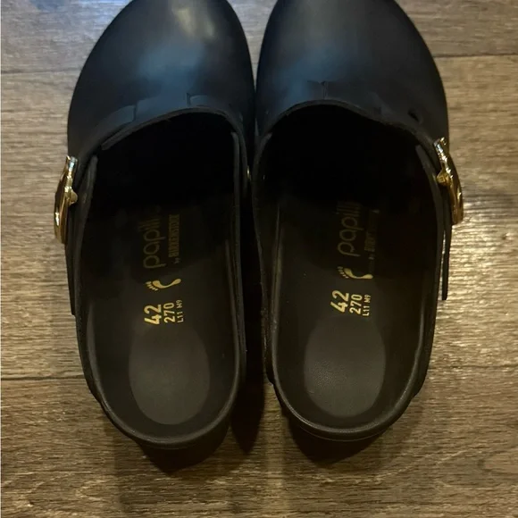 SOLD 
Birkenstock Papillio Women's Black Clogs - Picture 6 of 9